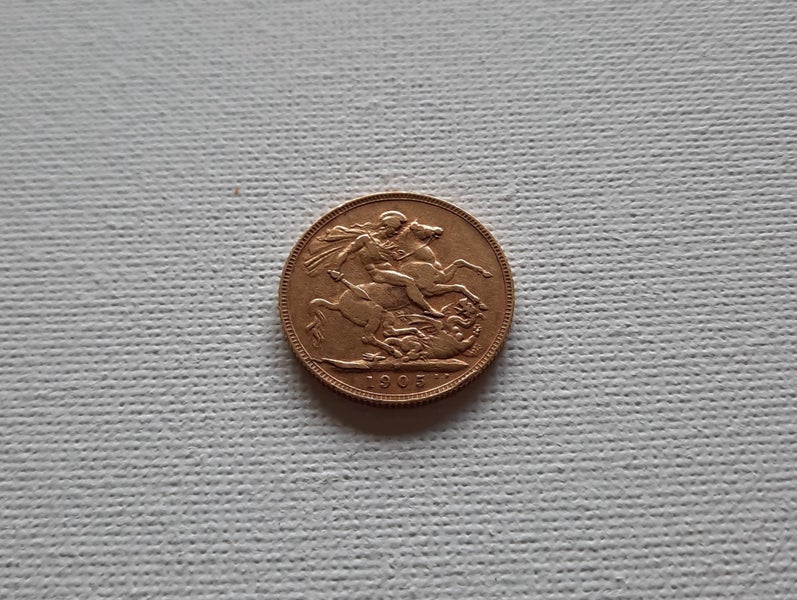 1905 Edward VII “P” Sovereign. Carousel 1