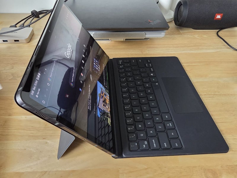Galaxy Tab s9 2 months old with book ai keyboard Carousel 1