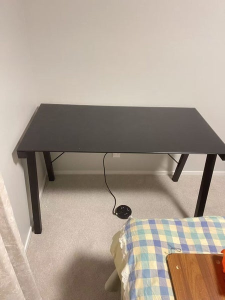 Rectangle Glass topped study table Carousel 1