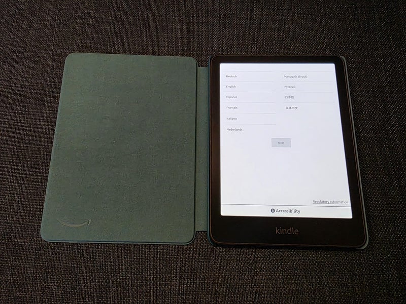 Kindle Paperwhite 12th Gen 16GB w/ Fabric Cover Carousel 1