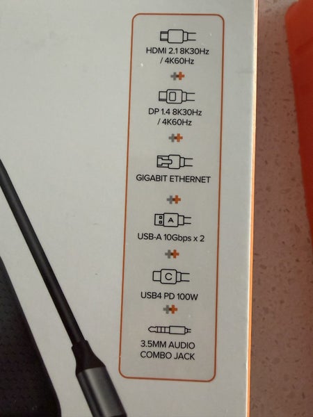 HYPERDRIVE HD583 USB4 THUNDERBOLT MOBILE DOCK DOCKING STATION Carousel 3