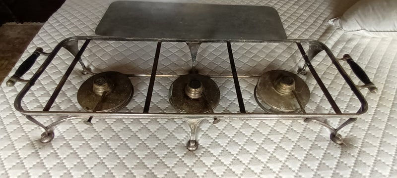 Vintage EPNS large food warmer Carousel 2