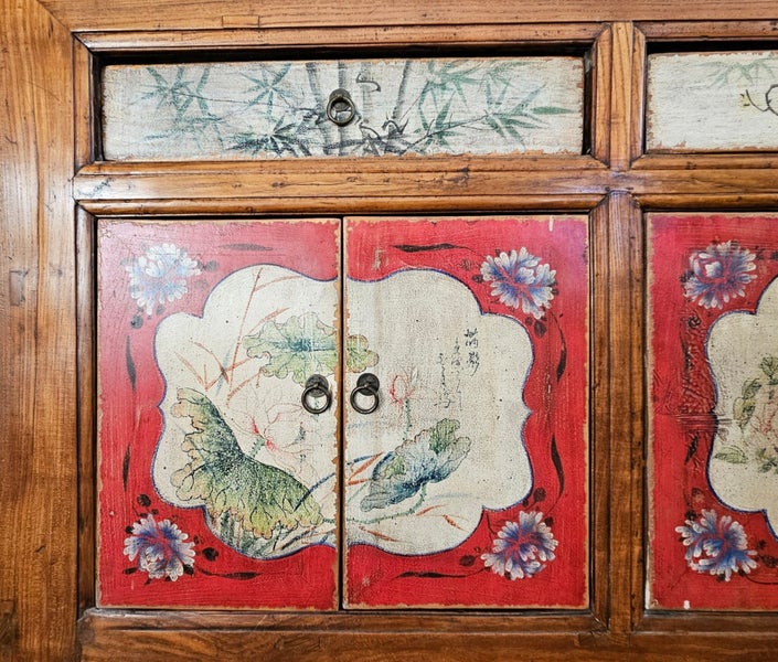 Sideboard Chinese Elm Wood very Solid64032042842371111