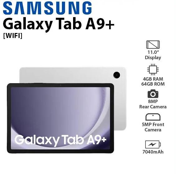 Brand New - Samsung Galaxy Tab A9+ Plus SM-X210 11" 64GB Wi-Fi Silver - afterpay Carousel 2