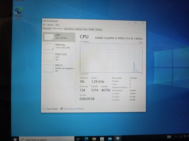 $1 Res - Microsoft Surface PRO 3 i5 8GB 256GB Carousel 2