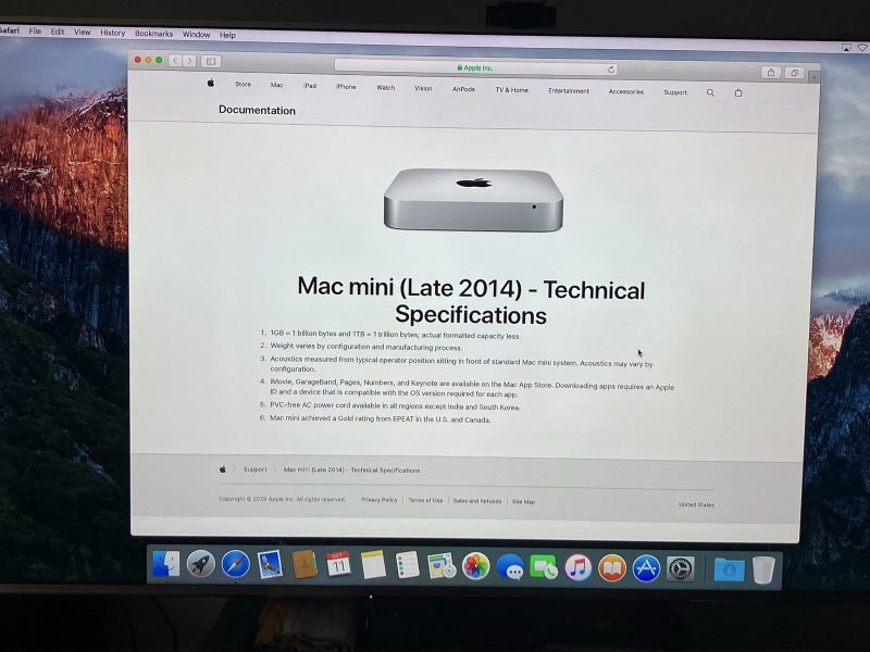 Excellent condition Mac Mini 1TB Carousel 9