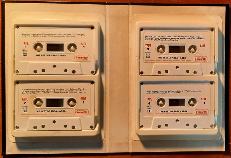 THE BEST OF ABBA – Unique 1982 Aussie cassette box set Carousel 4