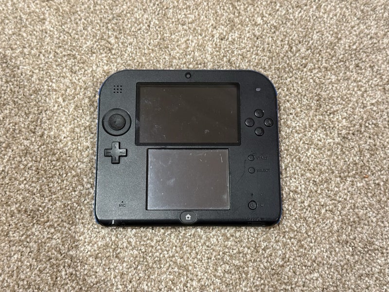 Nintendo 2DS Black & Blue $1 Reserve! Carousel 2