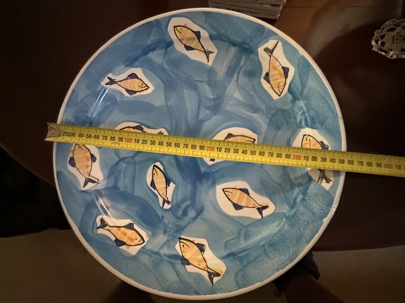 Temuka ware serving plate/platter 36cm diameter; please buy me :-) $5 Carousel 4