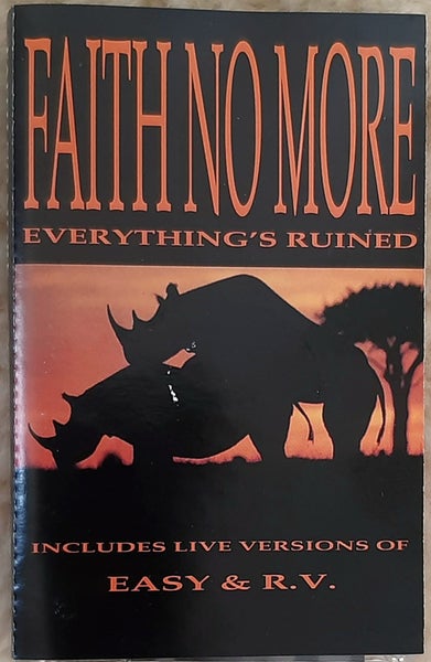 FAITH NO MORE – EVERYTHING’S RUINED - 1993 Cassingle Carousel 1