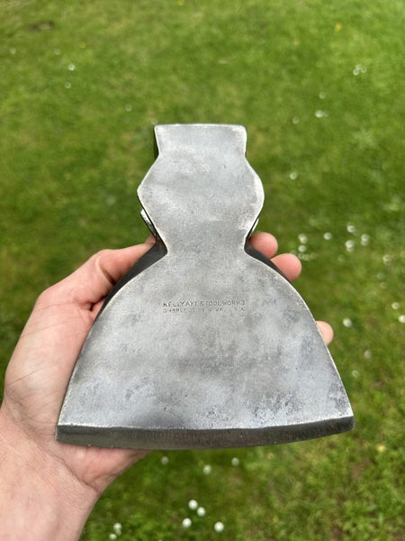 Vintage “KELLY” hewing axe/ hatchet head. (Large)(R/handed) Carousel 1