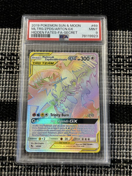 PSA 9 Moltres & Zapdos & Articuno Pokemon card **$1 Reserve** Carousel 1