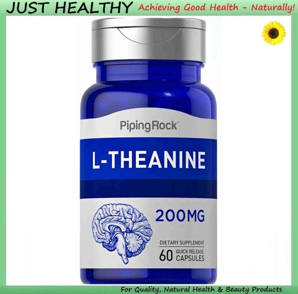 PR L-THEANINE - CALMING & RELAXING - 200 mg - 60 CAPS Carousel 1