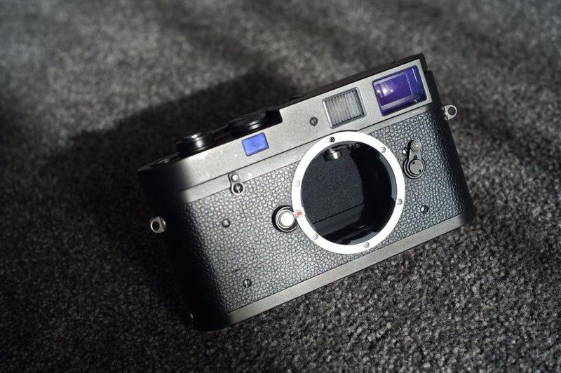 Leica M-A (recently serviced) + KameraKraft grip + 16x rolls of film64253475097473113