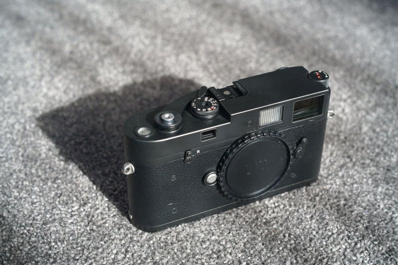 Leica M-A (recently serviced) + KameraKraft grip + 16x rolls of film64253475097473111
