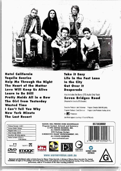 EAGLES - Hell Freezes Over Carousel 2