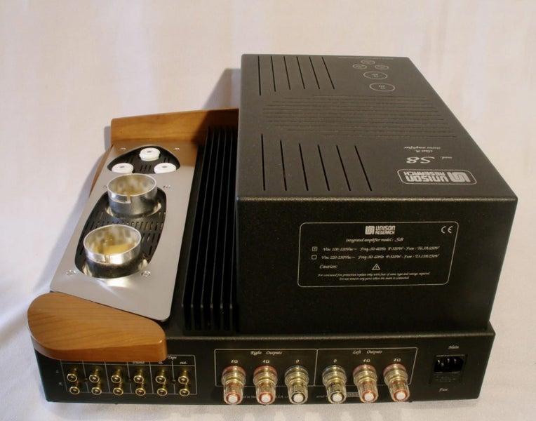 Rarely available Italian Audio UnisonResearch S8 Valve Amp 845 tubes64353445472002112