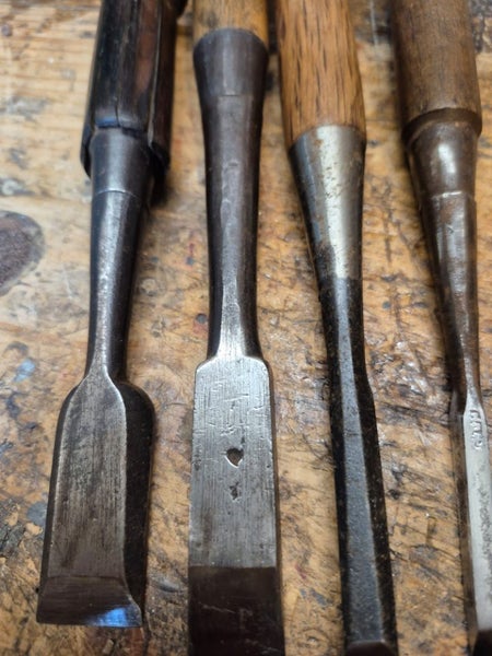 Four Japanese chisels Carousel 2