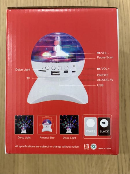 Disco Bluetooth Speaker - Bulk Buy ( 100 total ) Carousel 4