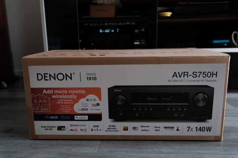 Denon AVR-S750H | 7.2-Channel 4K Receiver with HEOS & Dolby Atmos Carousel 1