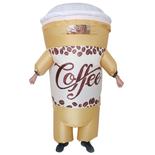 Adult Coffee Inflatable Costume Carousel 1