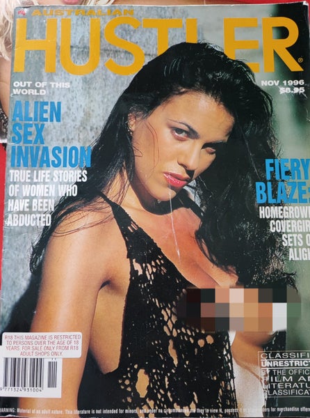 [PRICE DROP] Hustler Men Magazine + FREE Posters Carousel 1