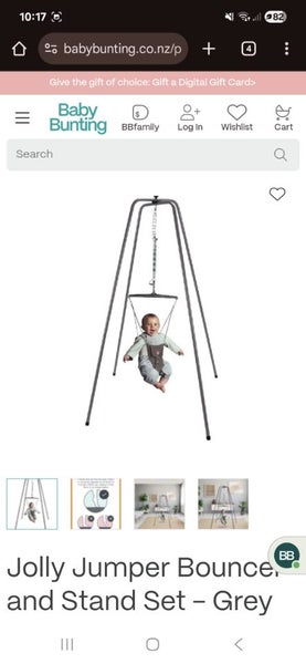 Grey Jolly jumper with frame Carousel 1