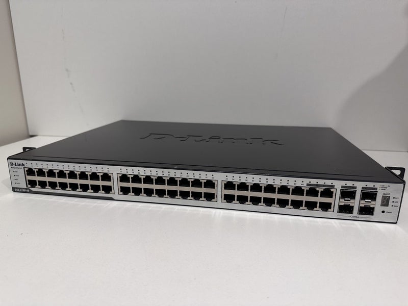 $1 Res D-Link DGS-3100-48 is a Layer 2 stackable gigabit managed switch64033695673602112