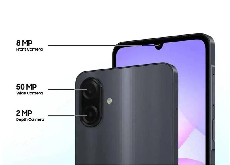 Samsung Galaxy A07 A075F 128GB 4GB RAM - Dual SIM - Unlocked (New) Black64422034005763113