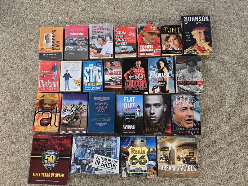 Bulk Motorsport Books - Lot 2 Carousel 1