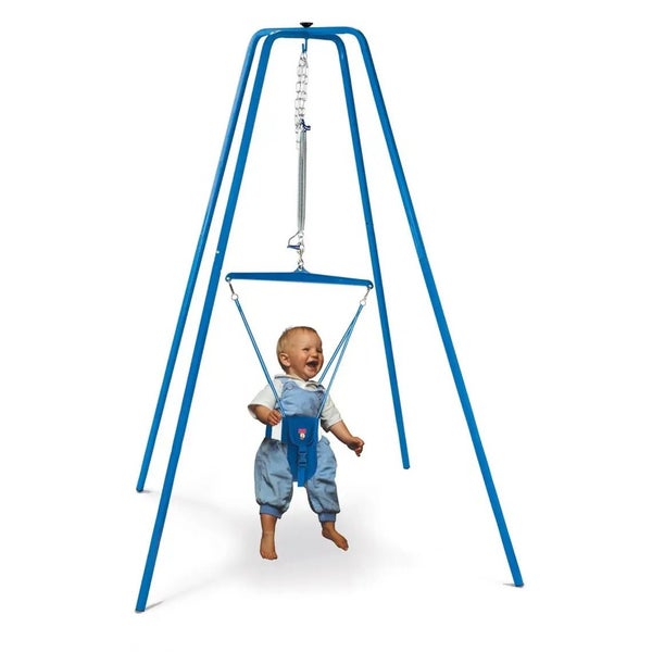 Jolly Jumper with Stand - Blue Carousel 3