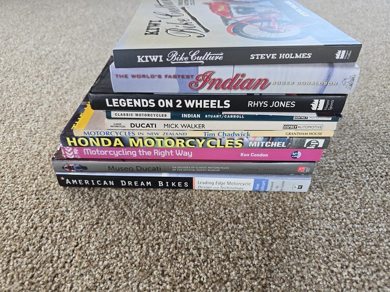 Bulk Motorcycle / Motorbike Books - Lot 1 Carousel 3