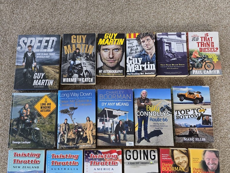 Bulk Motorcycle / Motorbike Books - Lot 1 Carousel 2