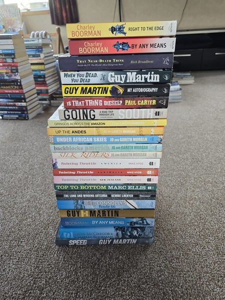 Bulk Motorcycle / Motorbike Books - Lot 1 Carousel 4