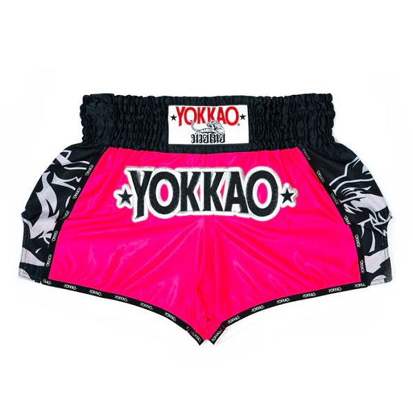 Yokkao Original Muay Thai Shorts Pink Carousel 1