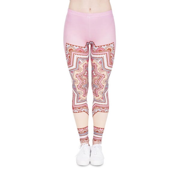 Mandala Colourful High Waist Yoga Pants Women Printed Leggings Carousel 1
