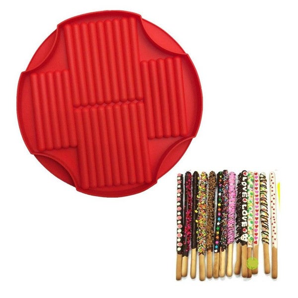 Chocolate Bar Mould Mold Silicone Baking For Cookie Sticks Potato Carousel 2