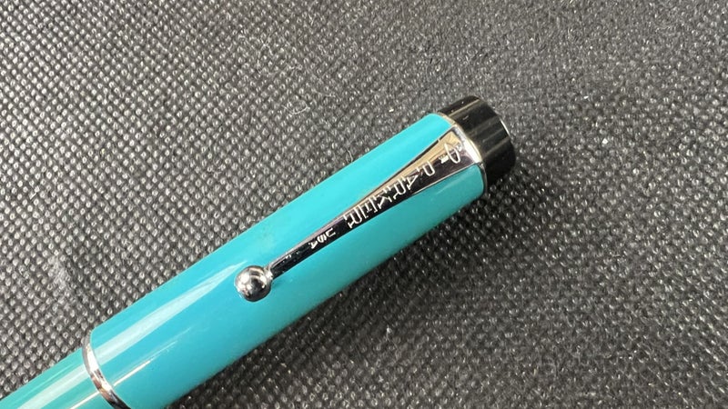 Vintage Parker 30R “Felt Tip” Pen in Case – Turquoise Blue - Lot F102 Carousel 2