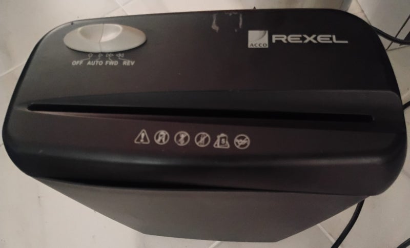 Shredder (Rexel Model) Carousel 1