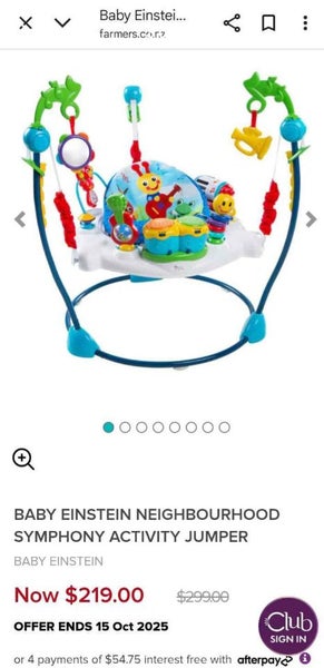 Baby Einstein activity jumper Carousel 3