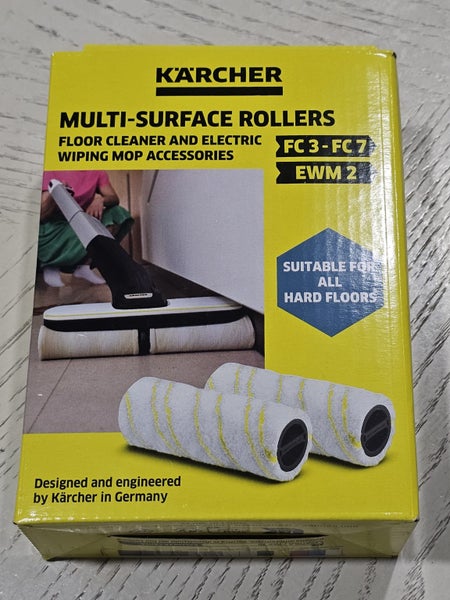 Karcher EWM2 Multi Surface Hard Floor Cleaner Rollers for FC3 FC5 FC7 Carousel 1