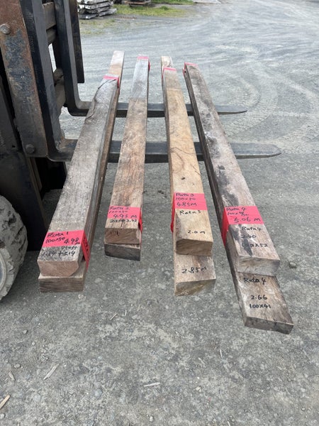 One bundle Solid Rata Timber Lot – 100×50 mm (Mixed Sizes) Carousel 1