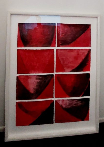 STUNNING EIGHT-CANVAS ARTWORK by NZ ARTIST LUKE HANCOCK Carousel 2