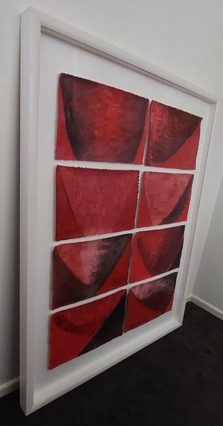 STUNNING EIGHT-CANVAS ARTWORK by NZ ARTIST LUKE HANCOCK Carousel 1