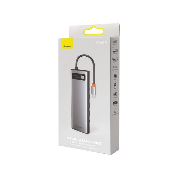 Baseus Metal Gleam 11-in-1 USB-C Hub Carousel 14