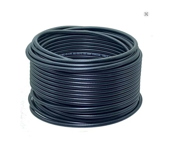 RF Coaxial Cable RG58 C/U 50 Ohm MIL-C-17F - $2 per Metre! Carousel 1