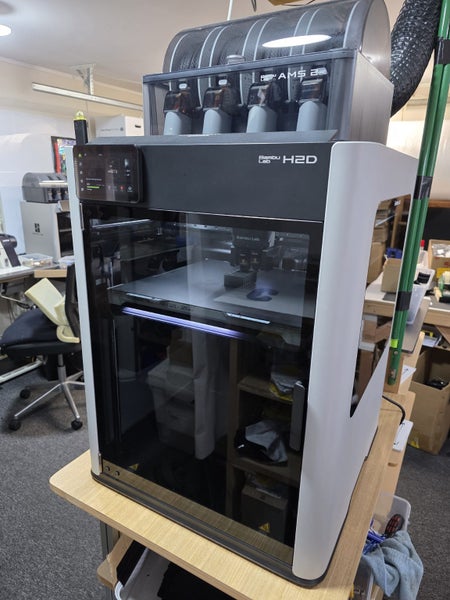Bambu Lab H2DC FDM 3D Printer with AMS 2 Pro Multi-Colors Combo Pack Carousel 2