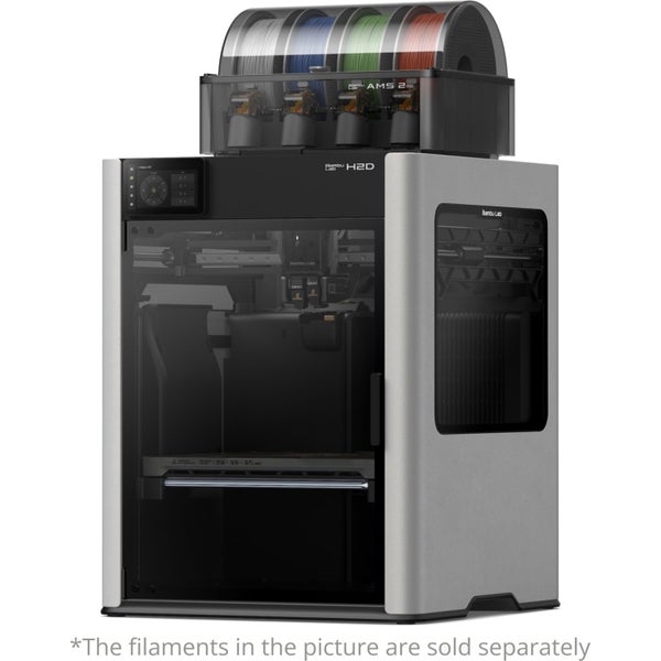 Bambu Lab H2DC FDM 3D Printer with AMS 2 Pro Multi-Colors Combo Pack Carousel 1