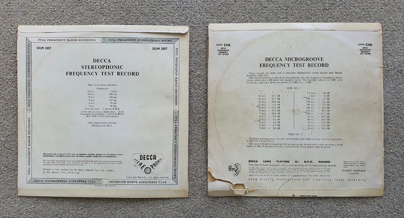 Decca Test Records X 2 Carousel 2