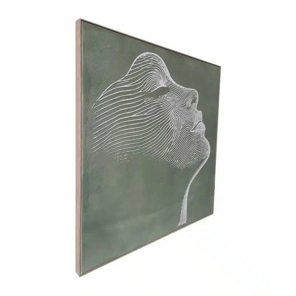 Art Canvas Face 80x80cm Carousel 1